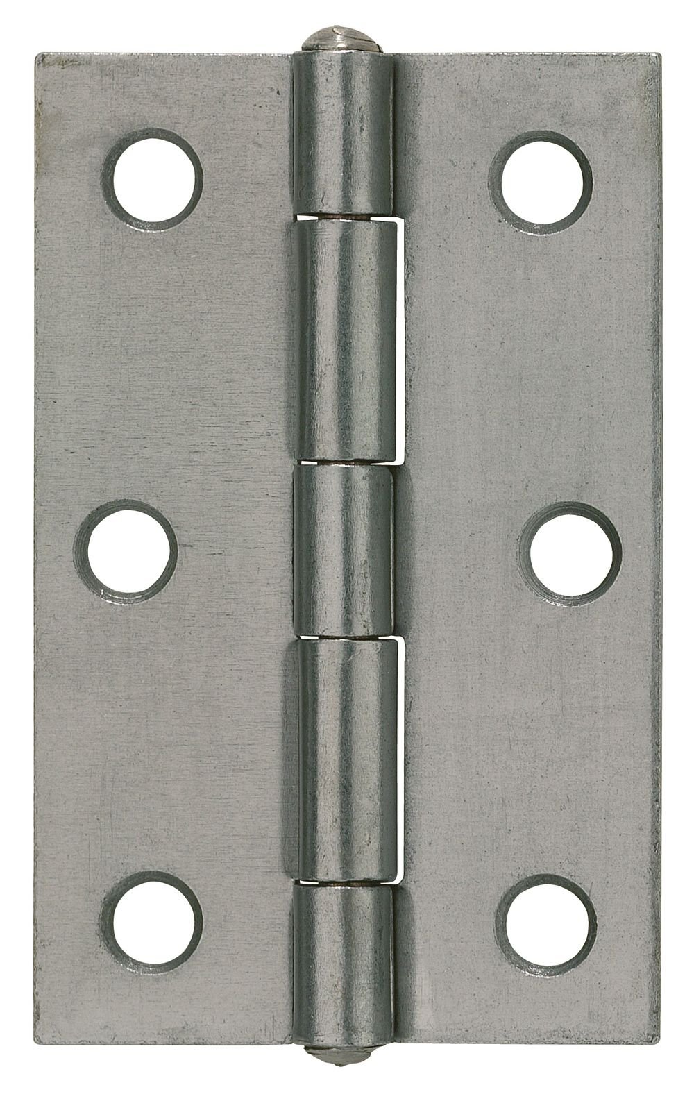 J61710 75mm 1838 Fixed Pin Hinge BZP Steel